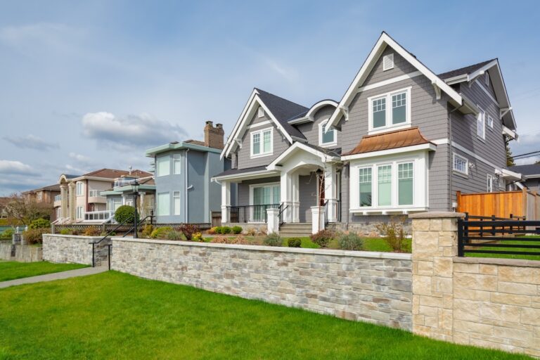 Luxury residential houses