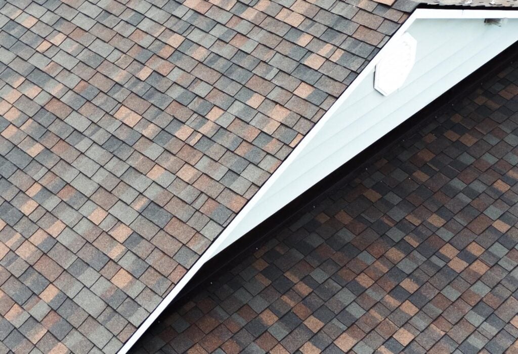 Newly installed roof