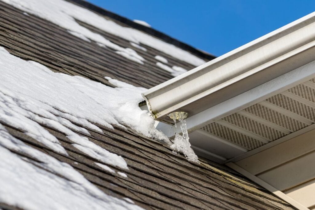 best roofing material for spokane climate snow on top of shingles