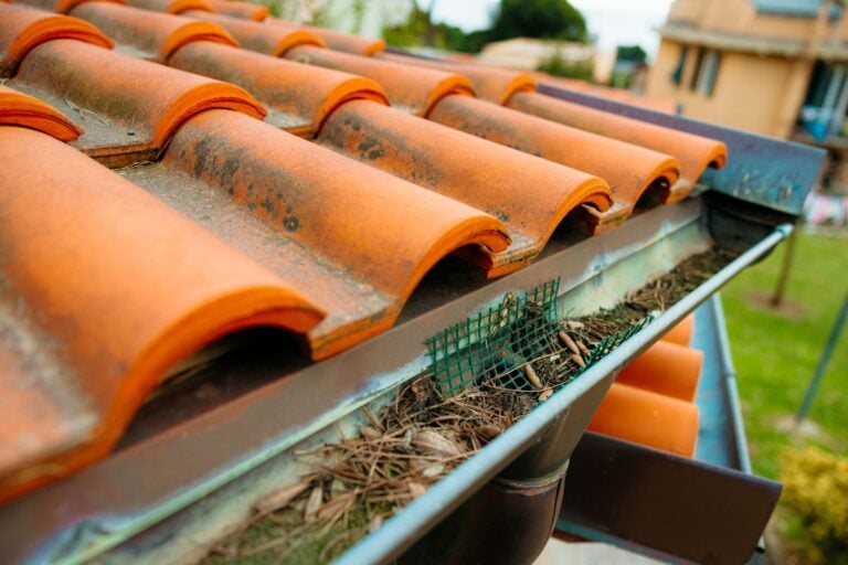 pine needles roof damage spokane orange tiles roof leaves on water system