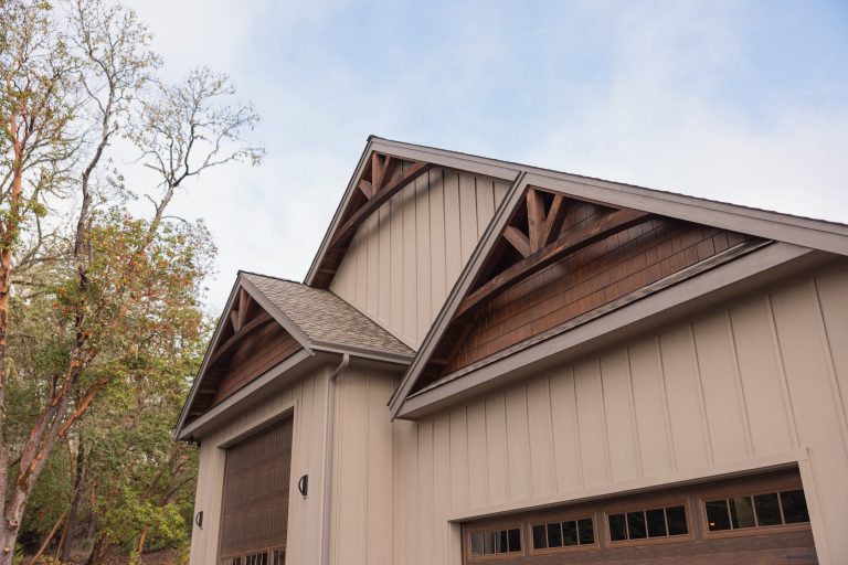board and batten siding home