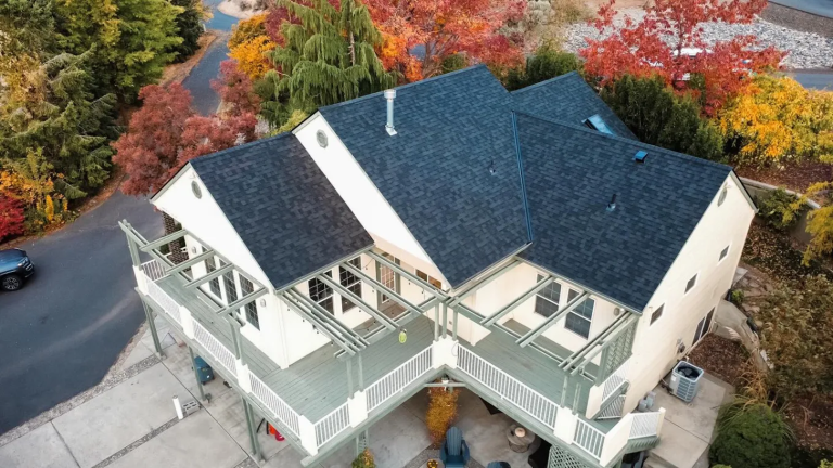 Shingle roof