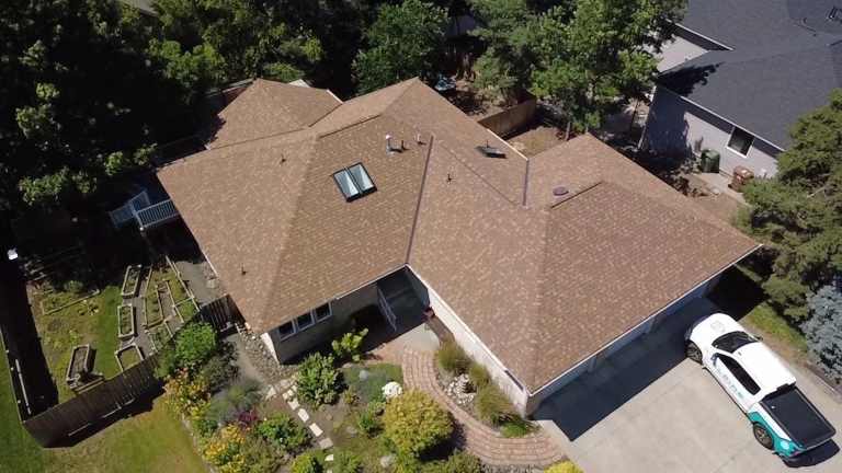 Alpine roofing finished project